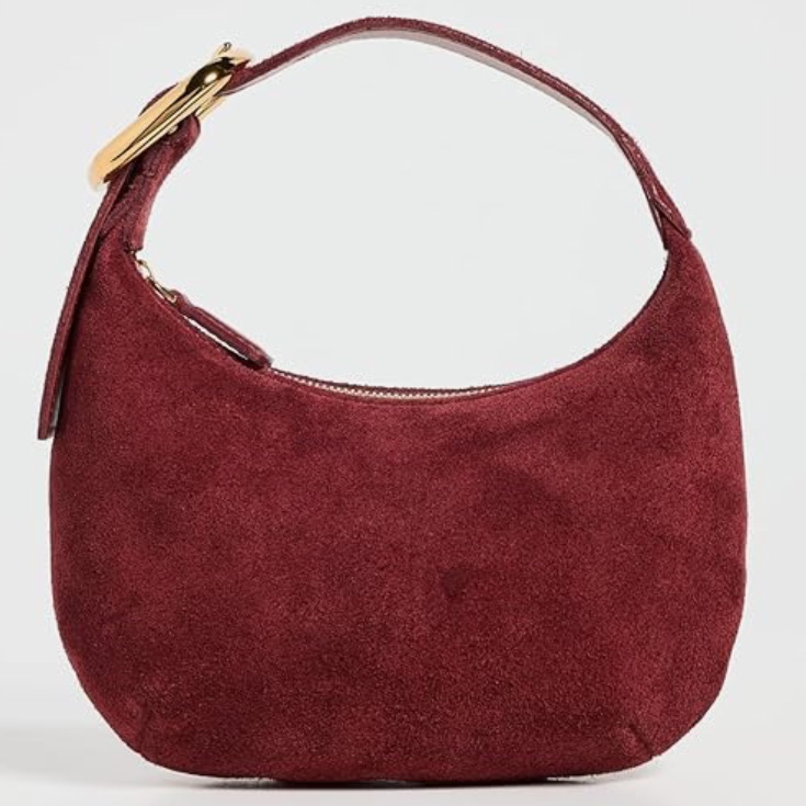 Madewell Women's Suede Micro Buckle Hobo Bag